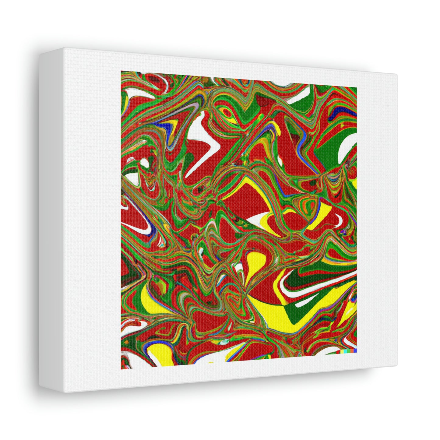 Favourite Abstract Artwork Of DALLE-E II Digital Art 'Designed by AI' on Satin Canvas