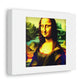 Mona Lisa Digital Art 'Designed by AI' sur toile satinée, étirée