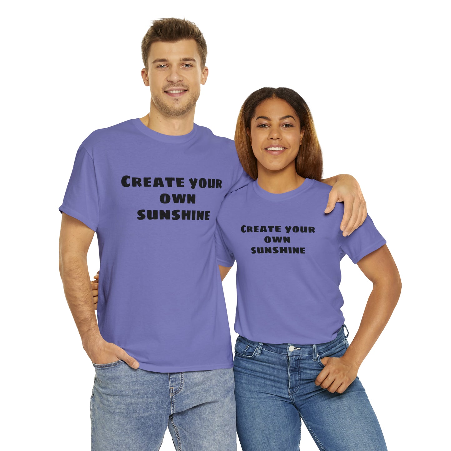 Create Your Own Sunshine Cotton T-Shirt