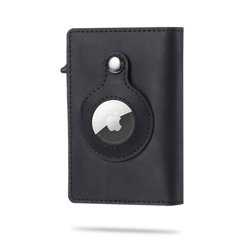 Magnetic Closure Airtag Trackable Slider Wallet