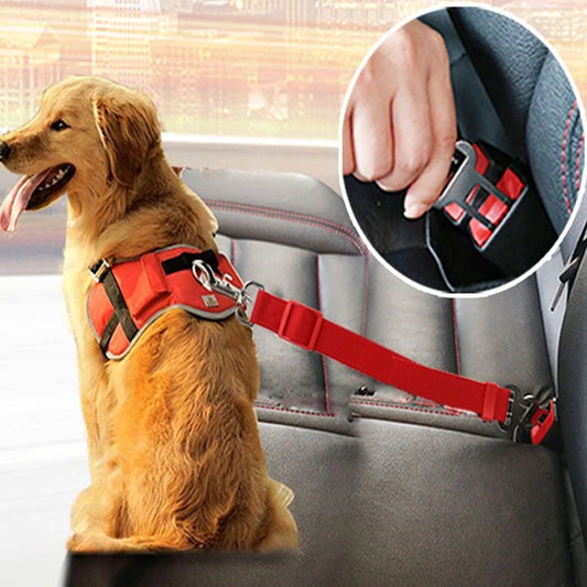 調節可能な犬用車用安全シートベルト