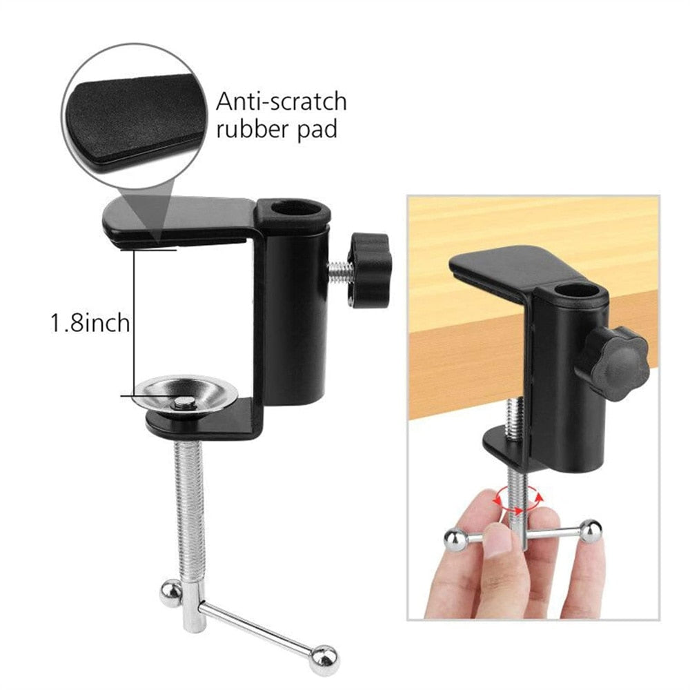 Smartphone caméra bras magique DSLR support de Table support pour téléphone support caméra support pour téléphone tablette Webcam LED anneau lumière Studio Kit