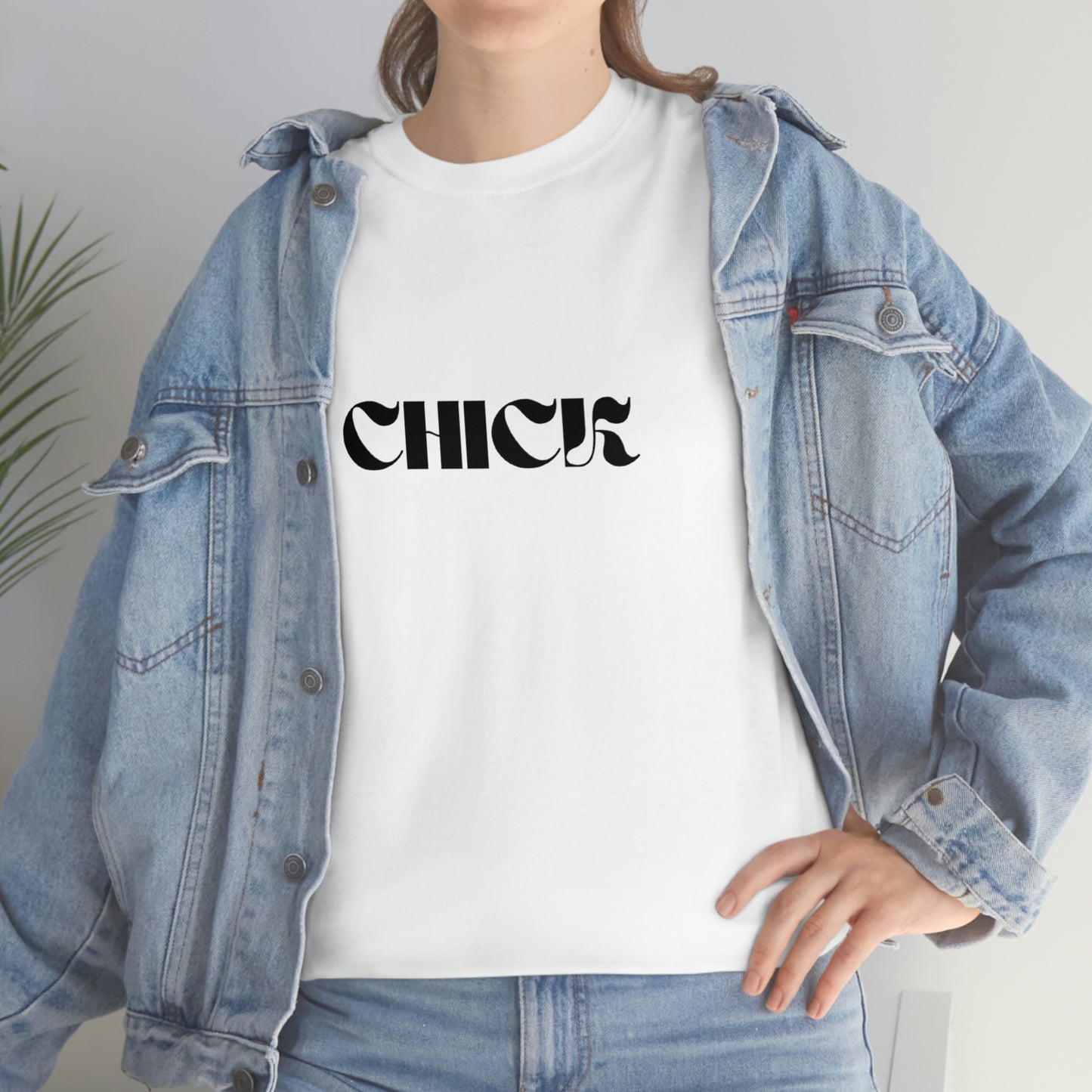 'Chick' Heavy Cotton T-Shirt