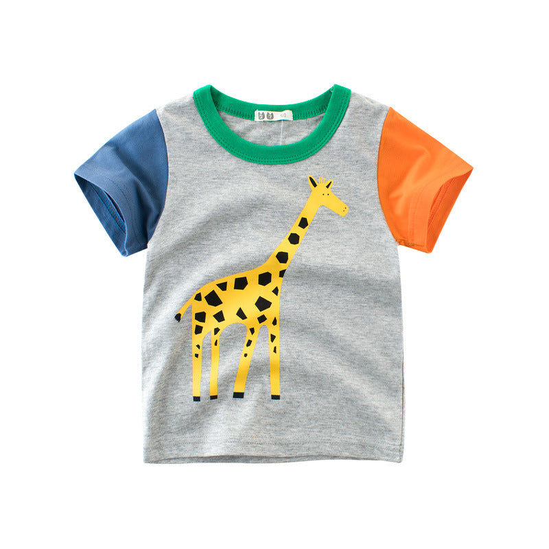 T-shirt animaux mignons pour enfants