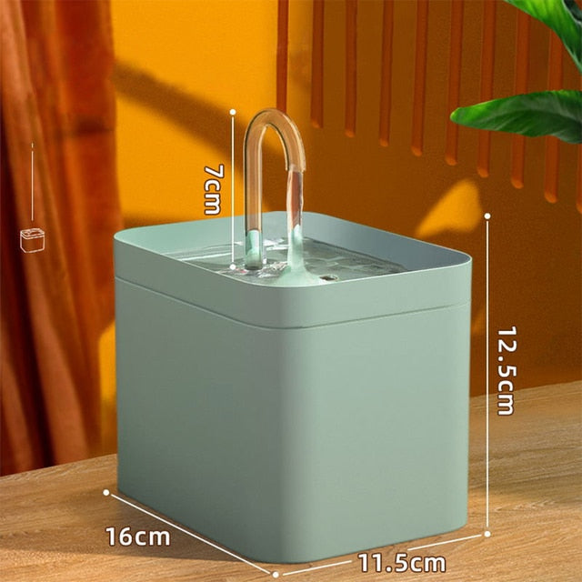 Distributeur automatique de fontaine à eau pour chat et chien