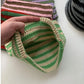 MIIA® Cute Knitted Striped Beanie Hat
