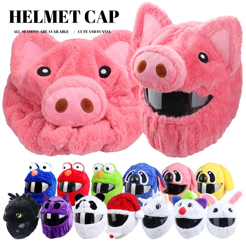 Housse de casque de moto Funny Hat