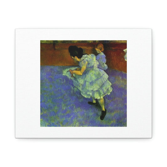 Iced Violet In The Impressionst Style Digital Art 'Designed by AI' on Canvas