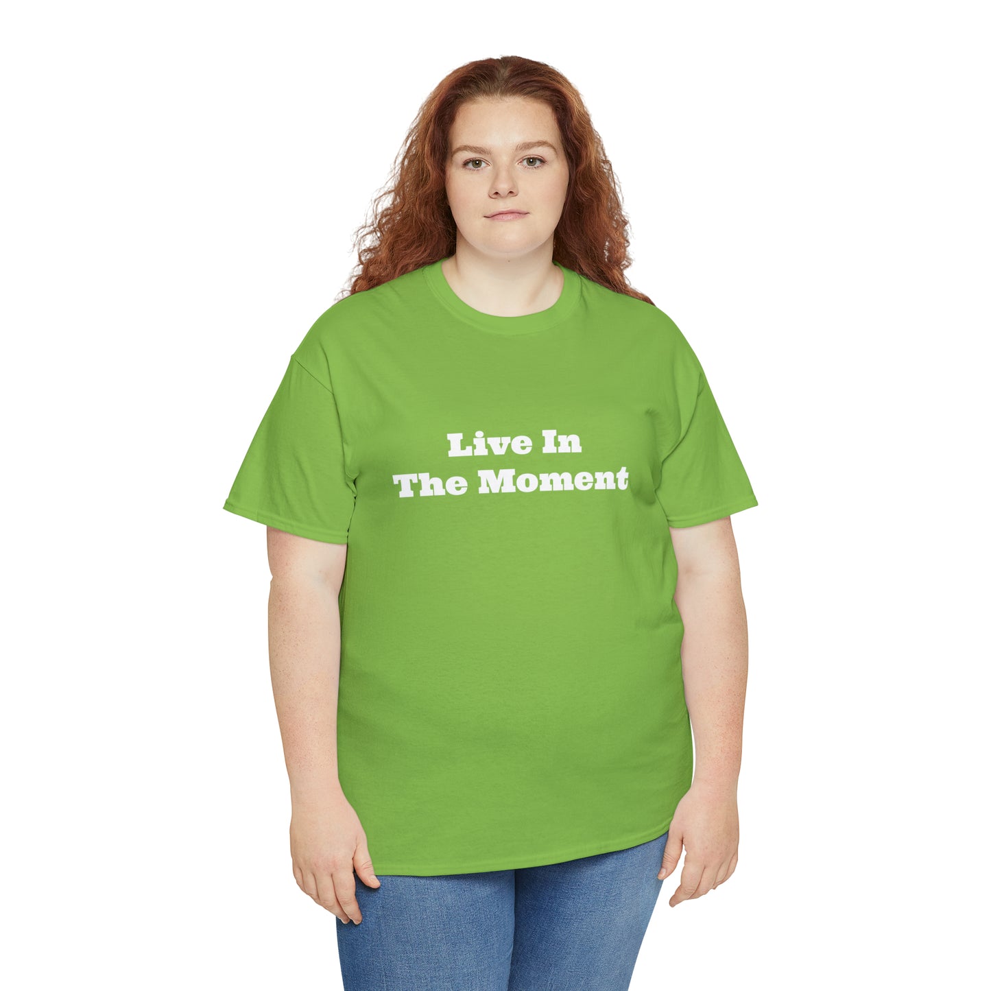 Live In The Moment Cotton T-Shirt