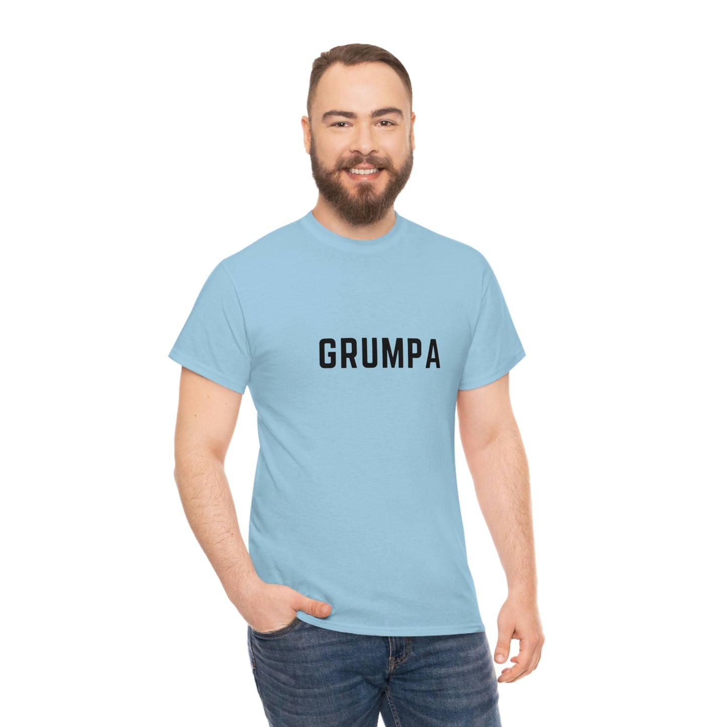 GRUMPA T-shirt en coton épais cadeau grand-père