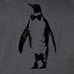Super Formal Penguin Bow Tie Men's Cotton T-Shirt