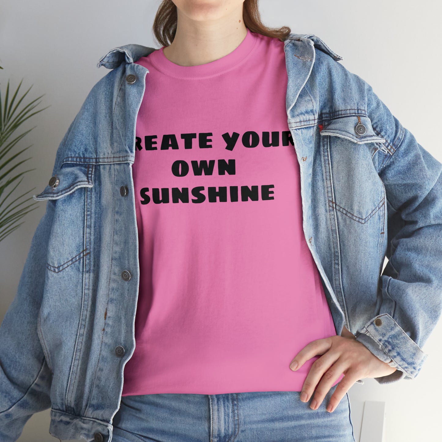 Create Your Own Sunshine Cotton T-Shirt