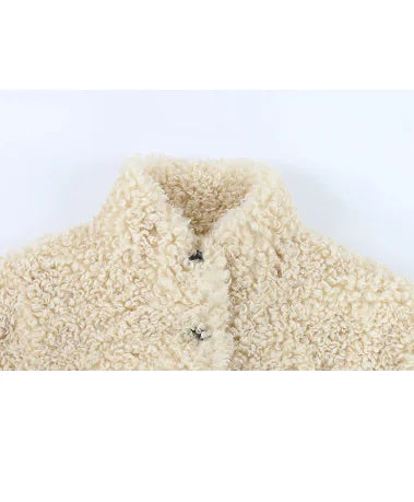 Vireous Soft Fluffy Fur Coat